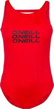 Dámské plavky O'Neill PW Noos Logo Bathingsuit červené 34