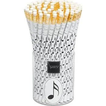 Bl tuka s gumou a potiskem not - 1 kus 1326626