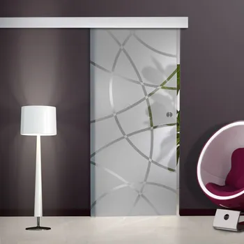 Interiérové dveře Glasdesign Spirit skleněné posuvné dveře 1025 x 2050 mm