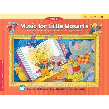 Music For Little Mozarts: Music Workbook 1 noty pro klavr 609502