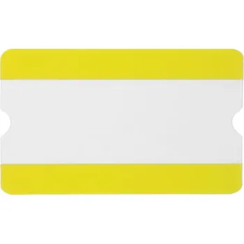 Kancelář Otevřená samolepicí podlahová kapsa, 1/2 A4, žlutá