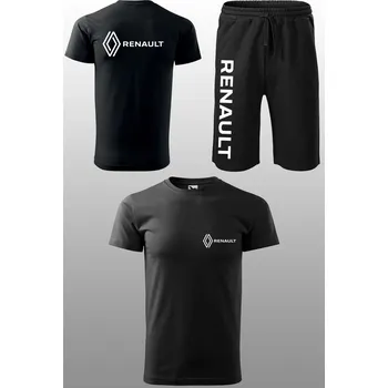 Tepláková souprava s krátkým rukávem Renault Kraťasy velikost: 2XL, Triko velikost: XL