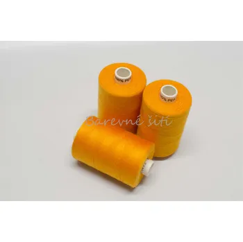 Niť Hořčice 314/ Medová Premium, UNIPOL 1000m *NEW* (Nitě)