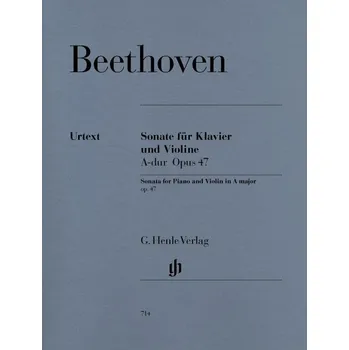 Sonate Fur Klavier Und Violine Op. 47 - noty pro housle a klavr 1055592