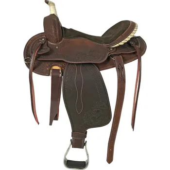 Jezdecké sedlo Lakota barrel westernové sedlo Barva: Hnědá, Posedlí: 15,5