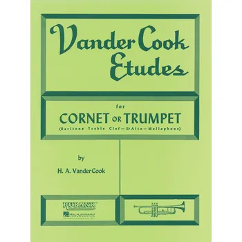 Vandercook Etudes for Cornet/Trumpet (Baritone TC) - pro trumpetu 1012069