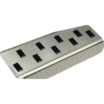 Opěrka nohy Mazda 3 2009-2013 • nerez • Alu-Frost