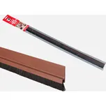Den Braven Dveřní těsnicí lišta JOLYFLEX, délka 1 m, hnědá