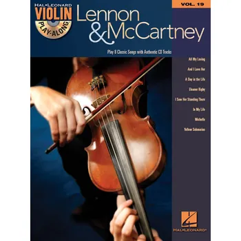 Lennon Mccartney - Violin Play-Along Volume 19 - noty pro housle 1000626