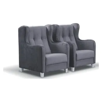 Obývací stěna Glam křeslo popelavá