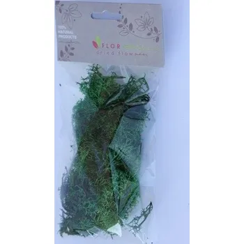 umělá květina Islandský st mech 20gr tmavě zelená