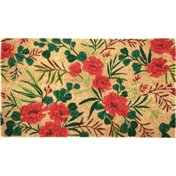 Rohožka Rohožka 70x40cm vlčí máky Fisura (Barva - červená)