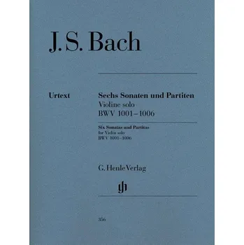 Sechs Sonaten Und Partiten - Violine Solo - BWV 1001-1006 1054921