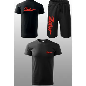 Tepláková souprava s krátkým rukávem Zetor Kraťasy velikost: M, Triko velikost: 2XL