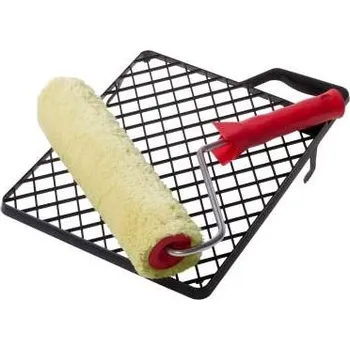 Malířský váleček Malířská Souprava (váleček světle zelený 25 cm + mřížka + držadlo 8 mm)