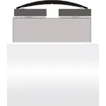 Přechodová lišta oblá Profilteam E01 Stříbrná samolepicí 120 mm 200 cm