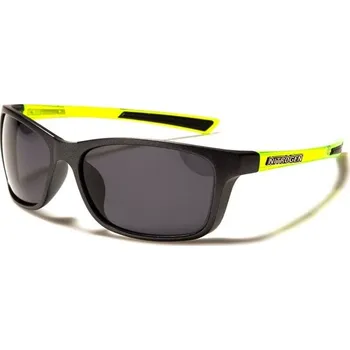 Sluneční brýle NITROGEN WRAP Pánské polarizační brýle Matné žluté Olympic eyewear 97k-cube