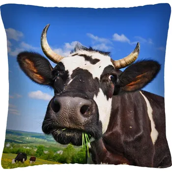 Polštář Polštář animal 16 - KRÁVA Mybesthome 40x40 cm Varianta: Povlak na polštář s výplní, 40x40 cm