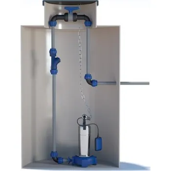 jímka Přečerpávací jímka dvouplášťová kruhová PJS - A