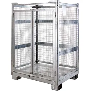 paleta Box pro přepravu 1000x1200x1600 mm, pozink