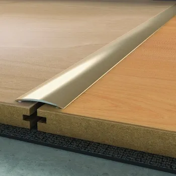 přechodová lišta Döllken Přechodová lišta titanová samolepící 93 cm x 40 mm