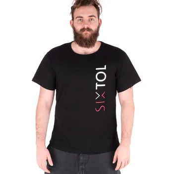Pánské tričko Tričko pánské T-SHIRT, černá, velikost XL, 100% bavlna SIXTOL