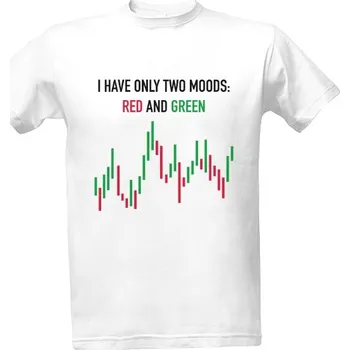 Tričko s potiskem Candles - Bílé pánské