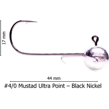 Rybářský háček Smart Arctic Fox SAF Jigová hlavička Capybara #4/0 (5ks) Hmotnost: 23g, Velikost háčku: #4/0