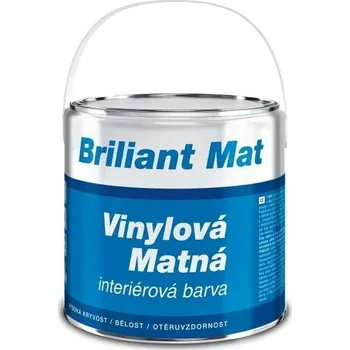 barva na zeď Colorlak Briliant mat V 2091 bílá 2,5 L