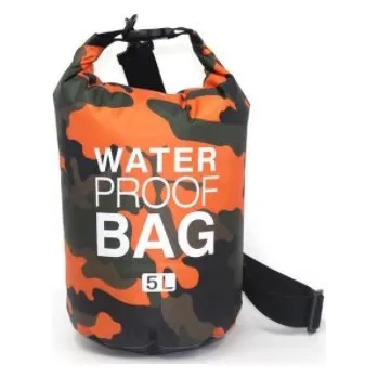 Vodácký pytel Nepromokavý vak 5 litrů, oranžový