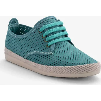 Dámské baleríny Dámské espadrilky Coqui ISLA aquamarine 36, Vnitřní délka boty: 22,8 cm