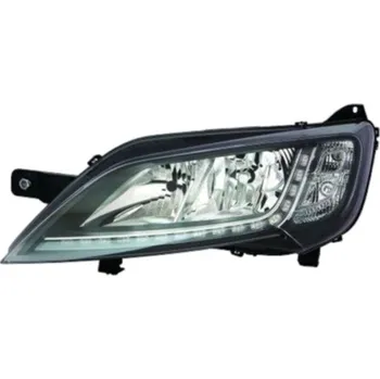 Přední světlomet Levé přední světlo s denním svícením LED Peugeot Boxer 14- ČERNÉ MAGNETI MARELLI