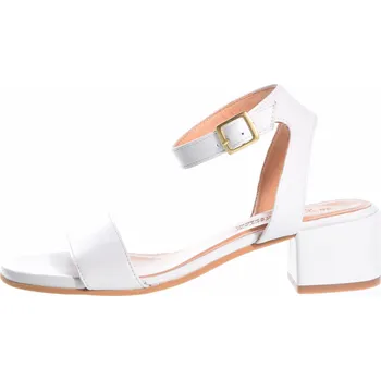 Dámské sandále DÁMSKÉ SANDÁLKY NA PODPATKU ŠVÉDSKÉ ZNAČKY TEN POINTS TP 60241 901 Velikost: 38, barva: 901 bílá