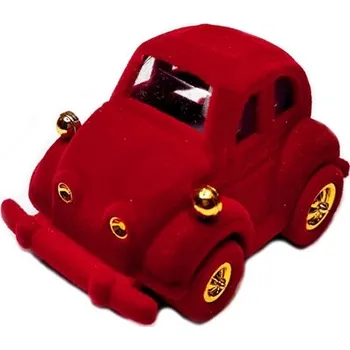 Dárková krabička Krabička na šperk červené autíčko KDET2-R