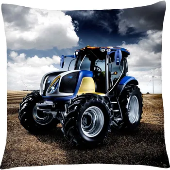 Polštář TRAKTOR 02 Mybesthome 40x40 cm Varianta: Povlak na polštář s prošívanou výplní, 40x40 cm