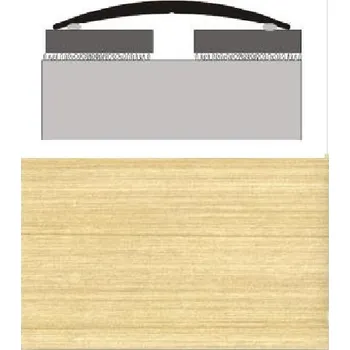 Podlahová lišta Přechodová lišta oblá Profilteam P22 Javor samolepicí 80 mm 100 cm