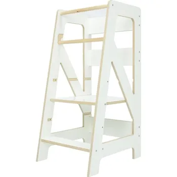 učicí věž Elis Design Rostoucí učící věž bílá