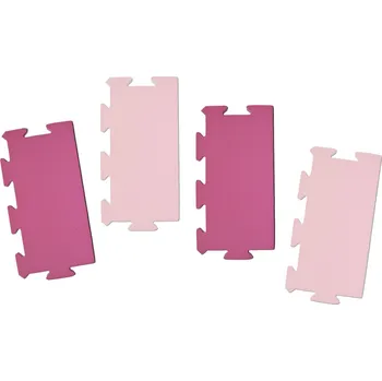 LC Okrajový dílek pro koberec extra 0+ růžový 1ks (mix)