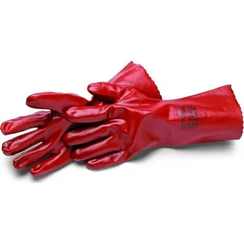 Pracovní rukavice Rukavice PVC dlohé XXL D 35 cm