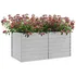 Vyvýšený záhon vidaXL Vyvýšený záhon 316880 160 cm stříbrný