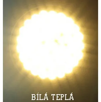 Bodové svítidlo LED SQUARE 6W - stropní vestavné LED podhledové bílé svítidlo 6W, 120x120mm, napájení 230V Barva: Bílá teplá