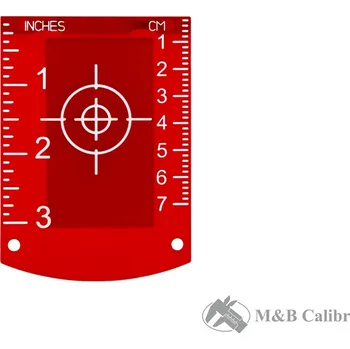 Příslušenství k měřicímu přístroji Laserový terč pro červené lasery NIVEL SYSTEM