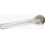 Tvrdokovová kulová fréza 6,3mm, stopka 3mm, tvar D, Projahn 700463063
