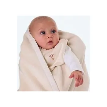 Dětská deka Hippychick Organic Blanket Natural - Dětská deka velká - 100x150cm