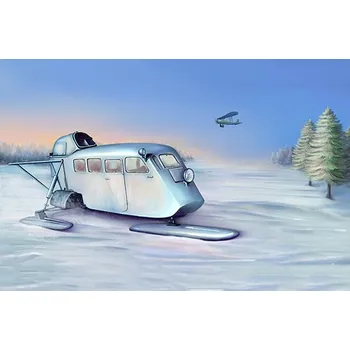 Plastikový model Trumpeter 1/35 Soviet Aerosan KM-4