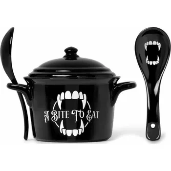 hrnek se lžičkou ALCHEMY GOTHIC - A Bite to Eat