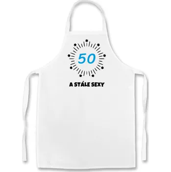 Kuchyňská zástěra Fenomeno Zástěra - A stále sexy - modře Volba věku: 27