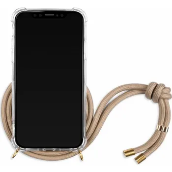 Náhrdelník Lookabe náhrdelník iPhone Xs Max zlatý nahý loo010