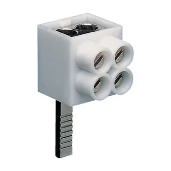 Elektronická součástka Připojovací díl pro průřez 2x16 mm2 (čelní) /K182A/ HAGER KF82A