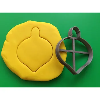 Vánoční dekorace Vánoční ozdoba (baňka) #6 vykrajovátko